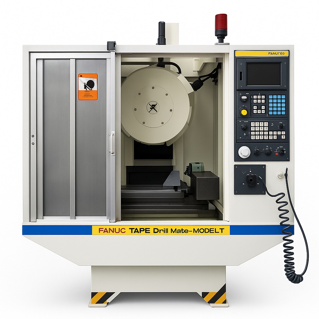 Fanuc Tape Drill – Bohr-/Gewindeschneidzentrum